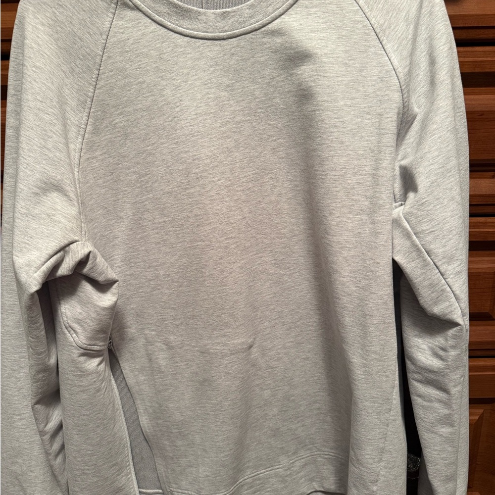 lululemon athletica Light Gray Sweatshirt